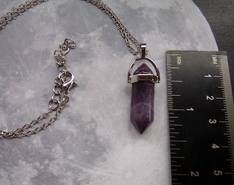 Crystal Witch Magick Shoppe Adjustable Amethyst Necklace