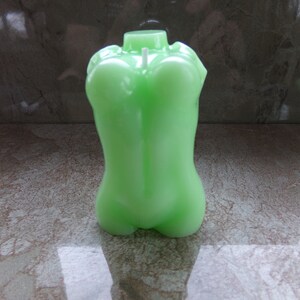 Crystal Witch Magick Shoppe Woman&#39;s 4 Torso Lily of the Valley Scented Candle