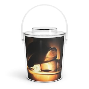 Tap Shoes Ice Bucket with Tongs