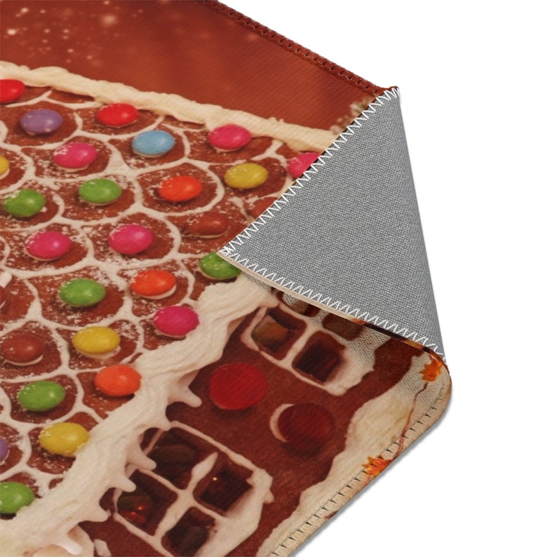 Cute Gingerbread House Christmas Yuletide Area Rugs - Etsy