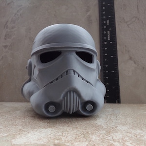 Paint Your Own Storm Trooper Helmet Figurine (Non-Wearable)