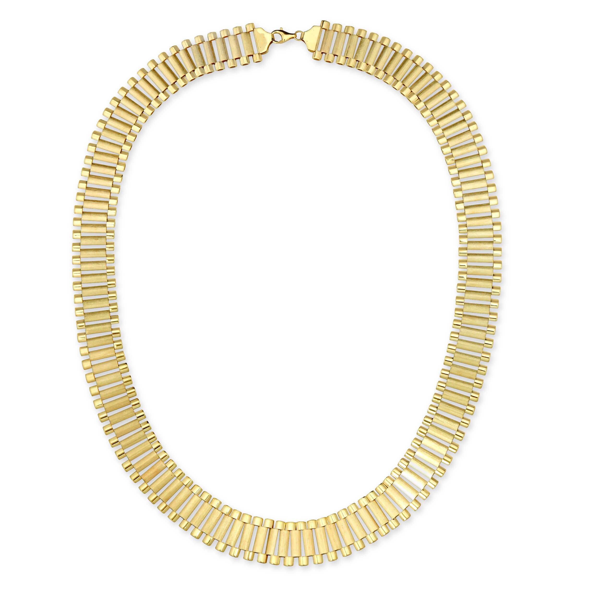 10K Gold Chains 20.0mm Hollow Rolex Link Style Chain 10K Gold Etsy