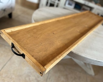 10.75&quot; width x 2 to 6 feet - Charcuterie Board, Long Serving Wood Tray, Rustic Farmhouse