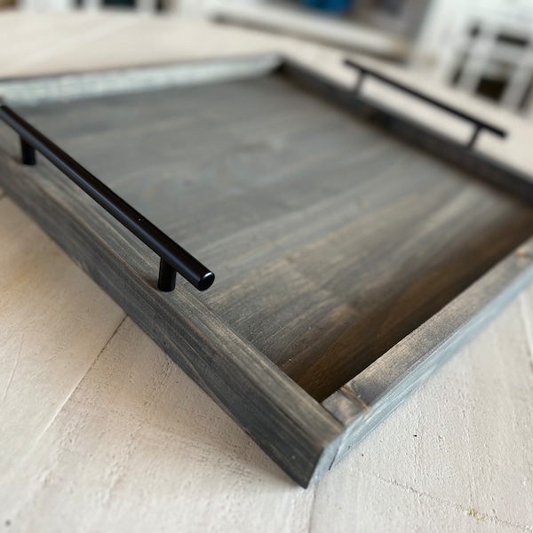 Large Square Serving Tray Etsy