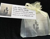 Grief Quote Cards - Life After Loss quotes to help with grieving & healing after the death of a loved one