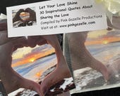 Inspirational Daily Affirmation Quotes About Sharing the Love - Set of 30 Cards