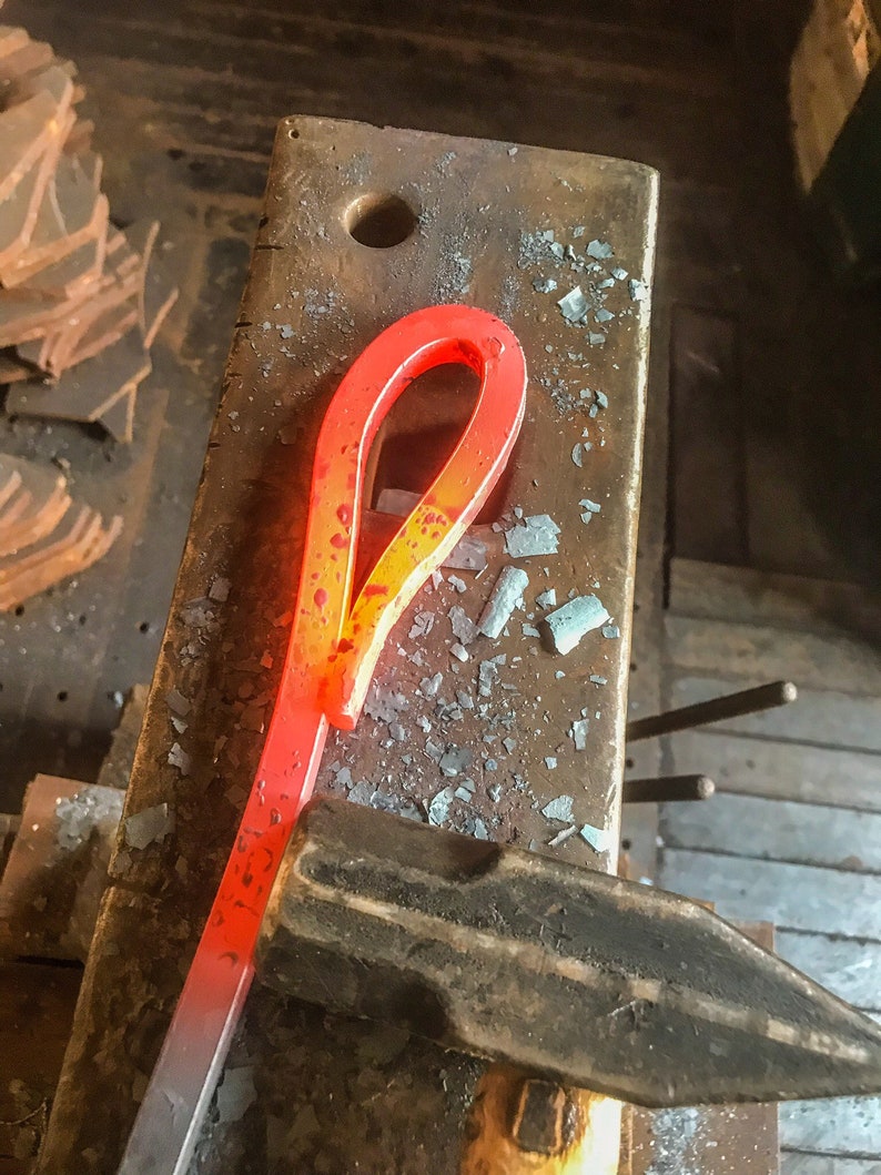 Extra Long Fire Pit Poker Blacksmith Etsy Canada