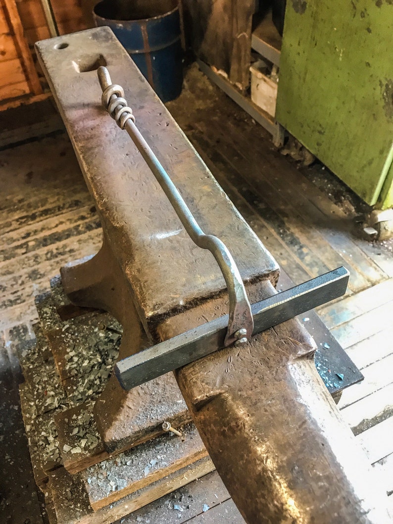 Fire Pit Blacksmith Made Fire Ash Rake Etsy UK