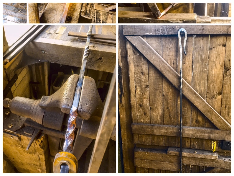 Extra Long Fire Pit Poker Blacksmith Etsy Canada