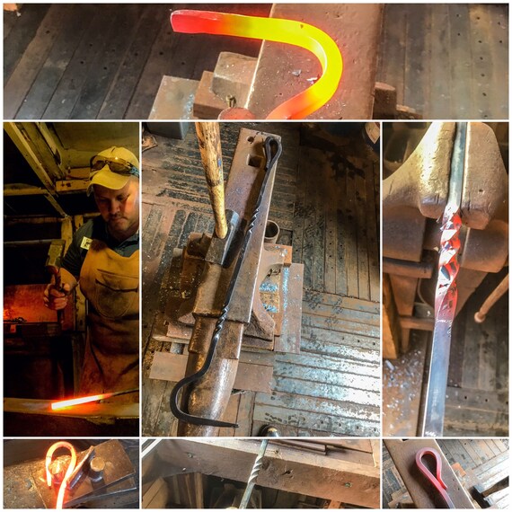 Blacksmith Made Long Fire Rake Pizza Oven Rake Etsy UK