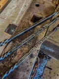 Blacksmith made personalised fire poker or rake