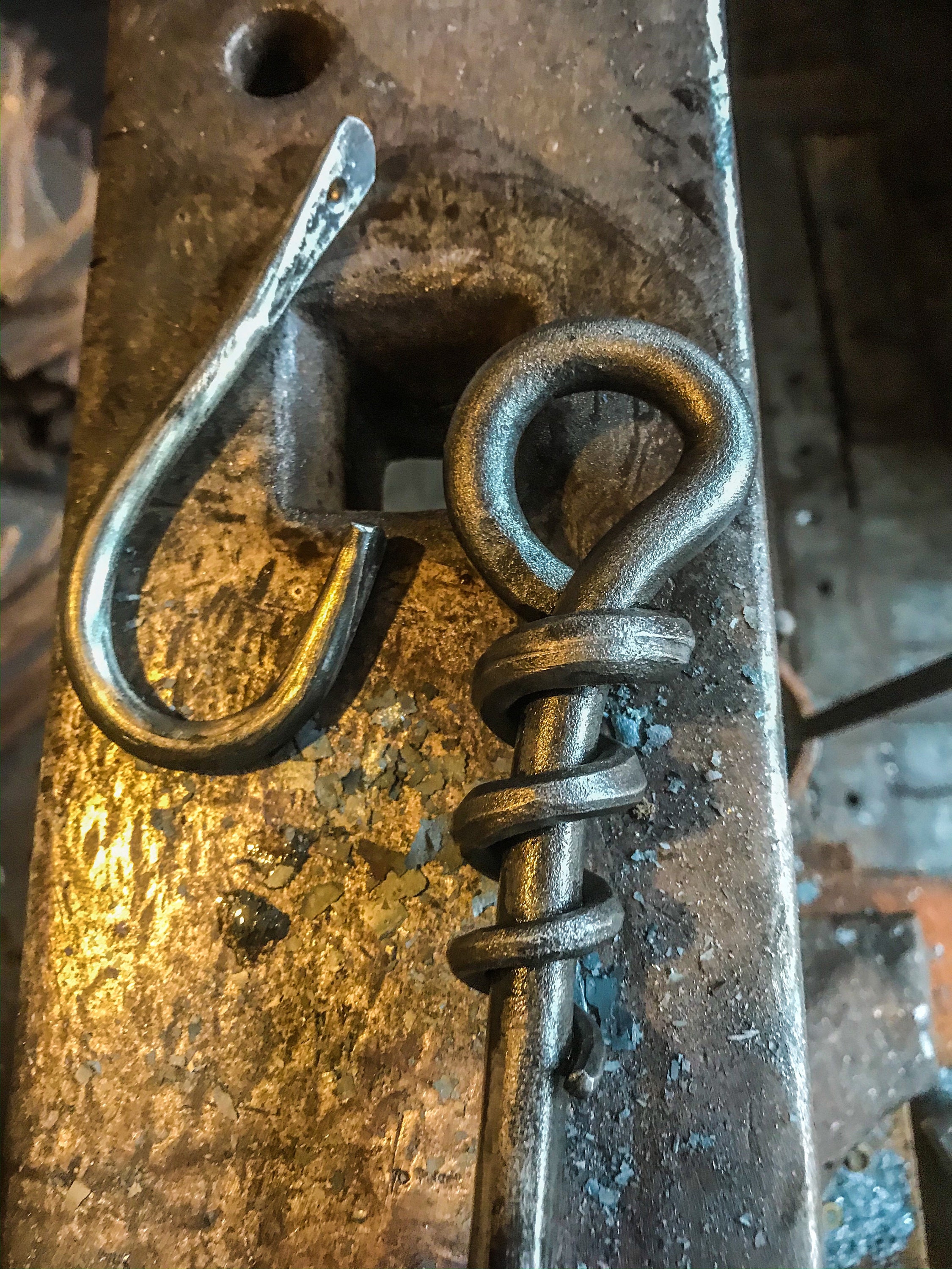 Extra Long Fire Poker Blacksmith Made Fire Pit Etsy Canada