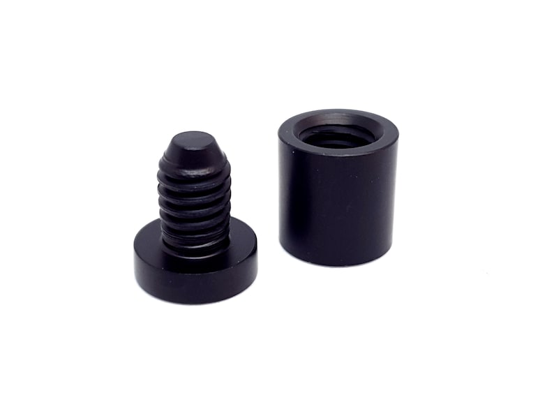 Matte Black or Matte Silver Standoff Screws Matte Standoff Etsy