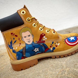 Superhero Custom Women’s Timberland Boots