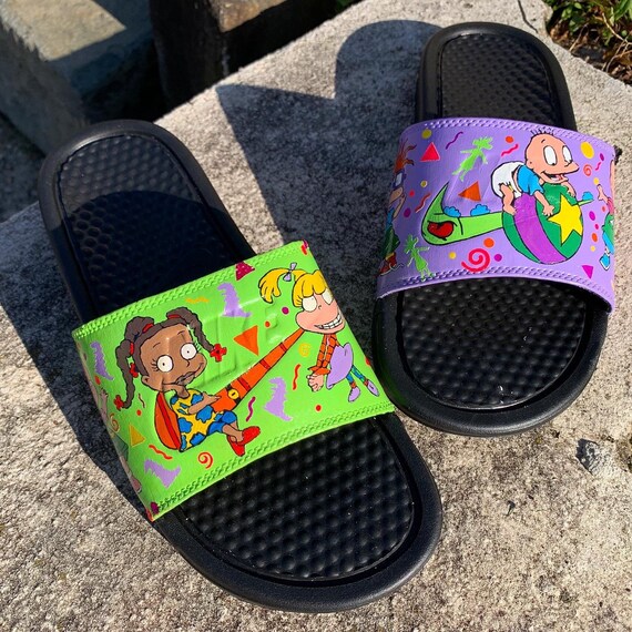 rugrats nike slides