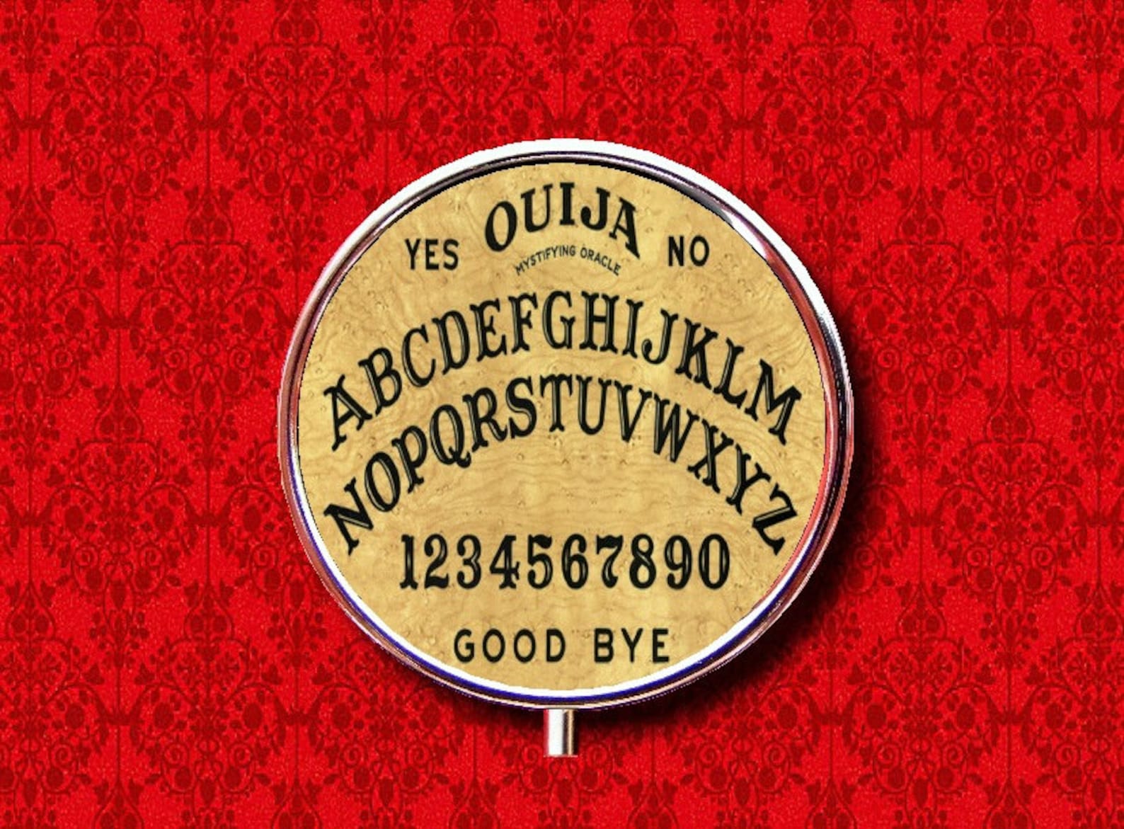 Ouija Board Game Reading Seance Psychic Medium Ring Trinket Etsy