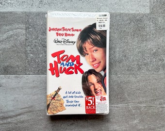 Vintage SEALED Disney's Tom and Huck VHS Unopened Clamshell Case