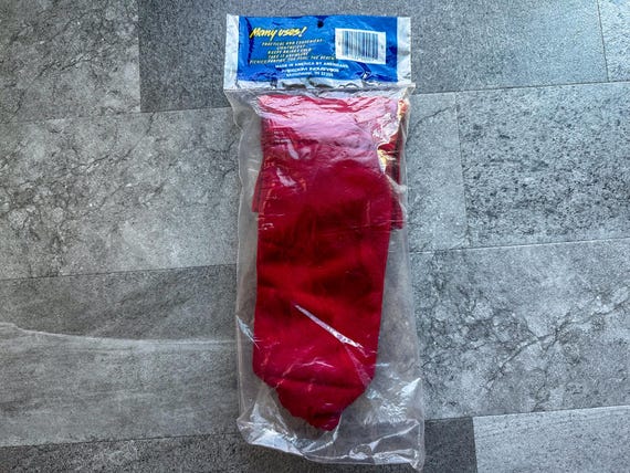 Vintage NIP Red Six Pack Nylon Wrapper Cooler Sof… - image 2