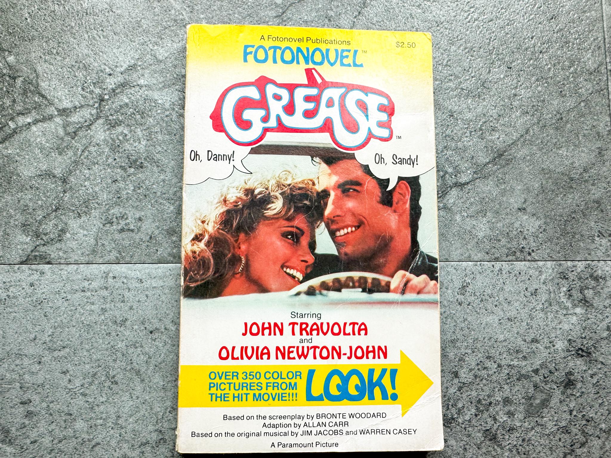 Vintage 1978 Grease Fotonovel Movie Tie in Chapter Book - Etsy