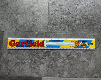 Vintage 1978 Garfield Cat Odie Dog Ruler