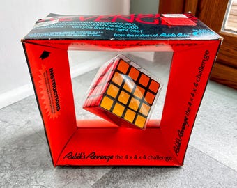 Vintage NOS 80s Ideal Rubik's Revenge No 2183-2 Factory Sealed