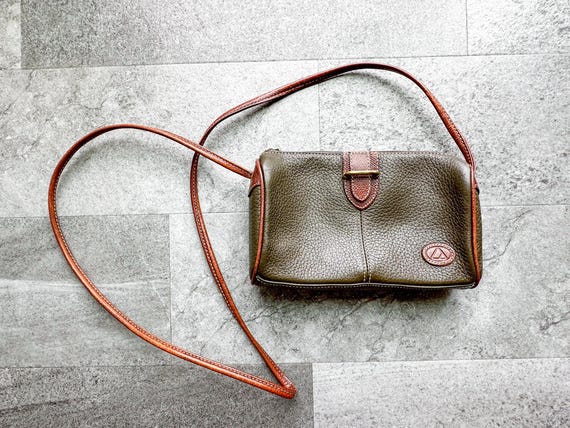 LIZ CLAIBORNE BLACK/BROWN HERITAGE MOSAIC BAG PURSE-NEW