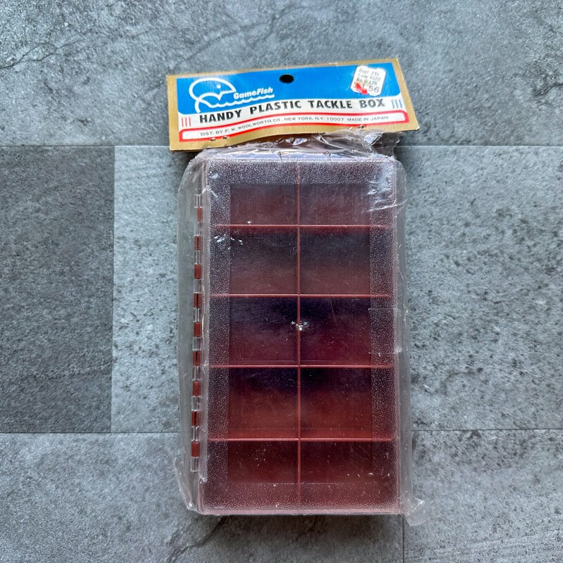 Présentoir à Fil De Pêche Vintage Platil - Scatola Da Bancone Avec Bobines - Allemagne