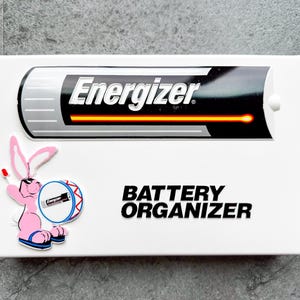 Vintage 90s Energizer Battery Organizer - Etsy