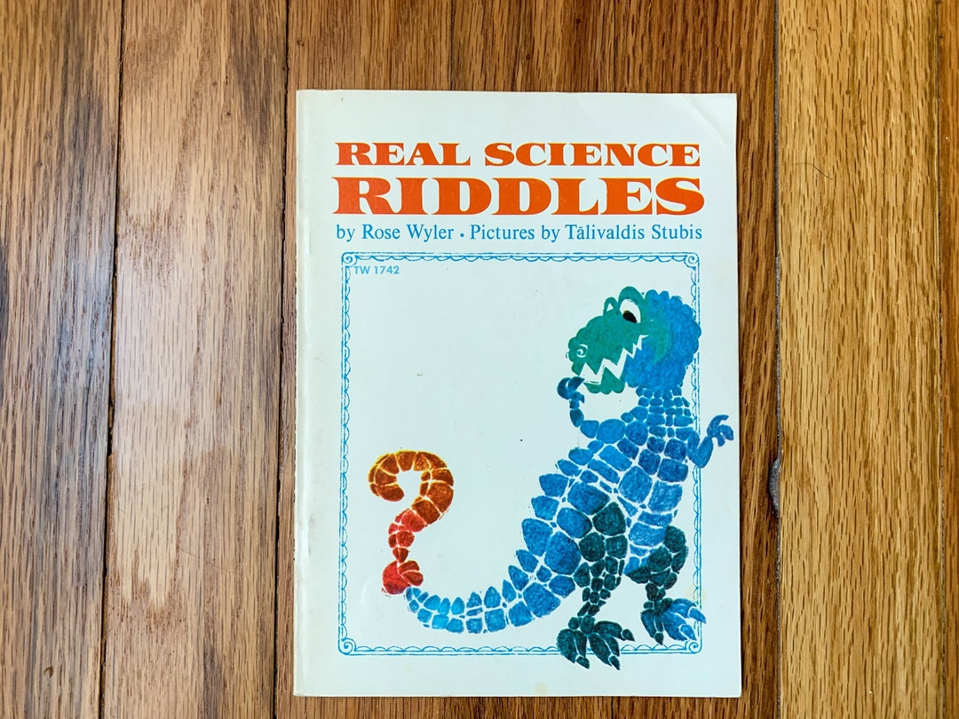 Vintage 1971 Scholastic Real Science Riddles Children's Riddle Joke Kid ...