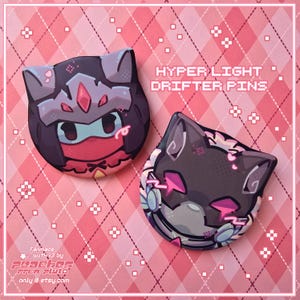 Hyper Light Drifter Button Pins