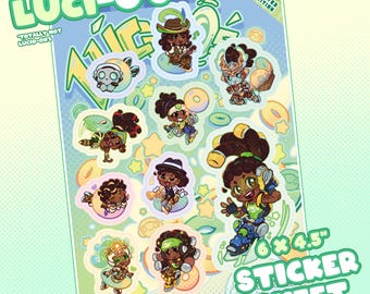 Lúci-O&#39;s Sticker Sheet