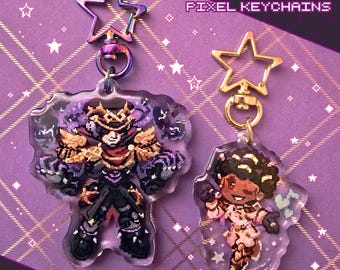 OW Starwatch Pixel Keychains