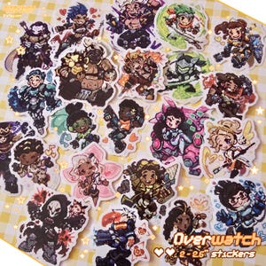 Overwatch Pixel Stickers