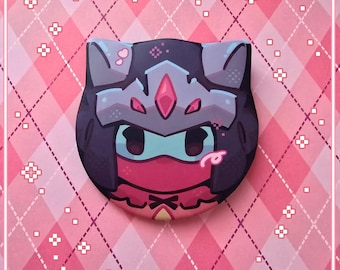 Hyper Light Drifter Kitty Button