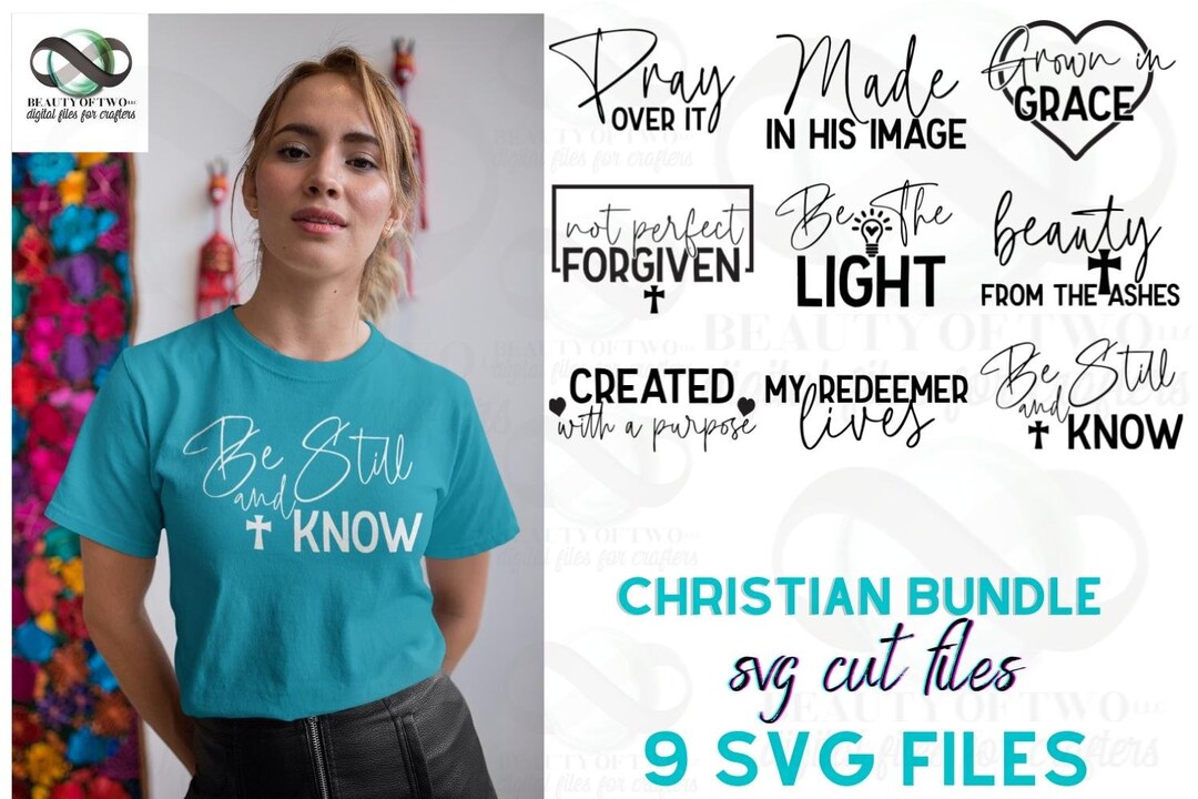 Christian Svg Bundle 9 Christian Jesus Svg Cut File Designs Christian ...