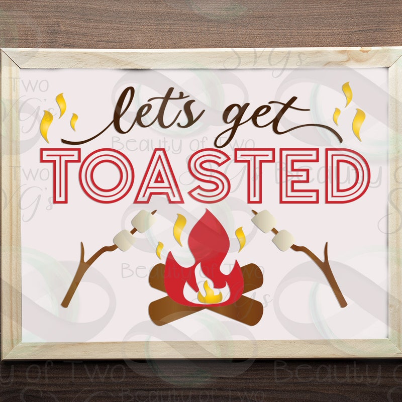 Get Toasted Sign - Etsy