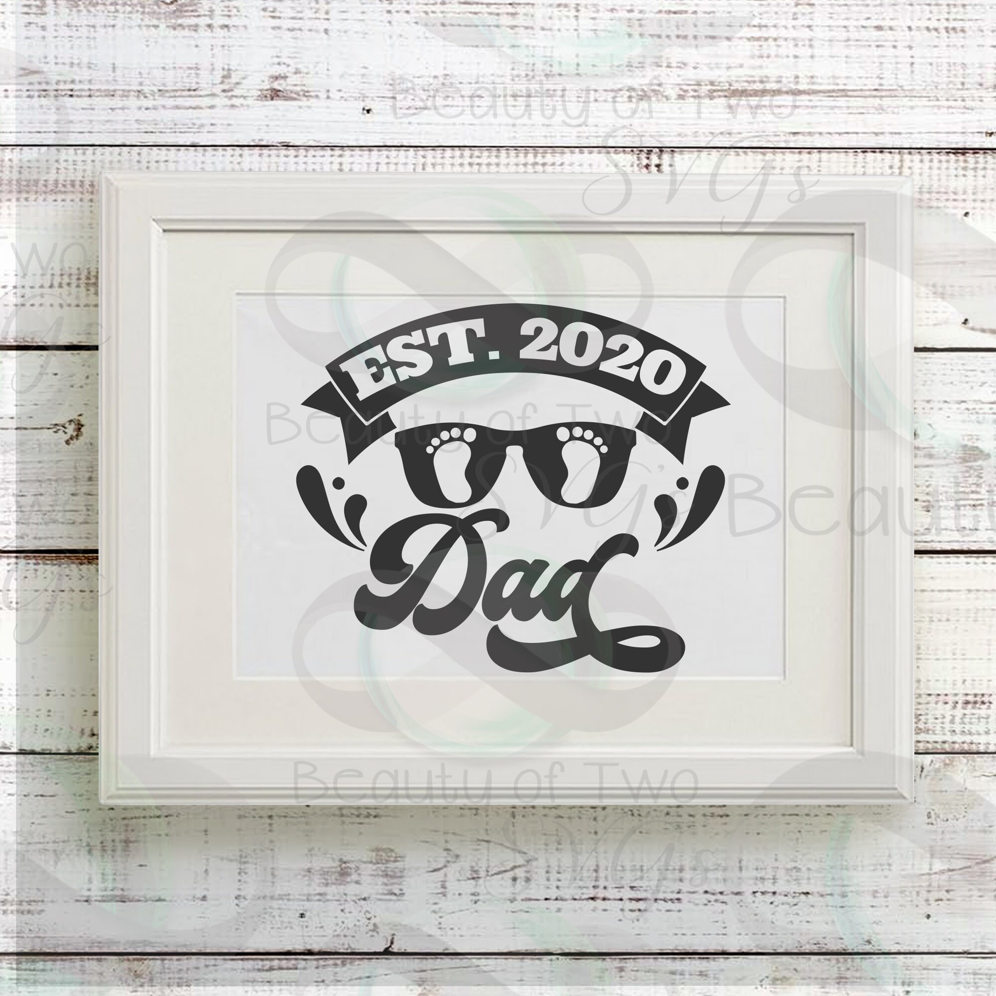 Download Established 2020 Dad svg cut file First Fathers Day svg & | Etsy