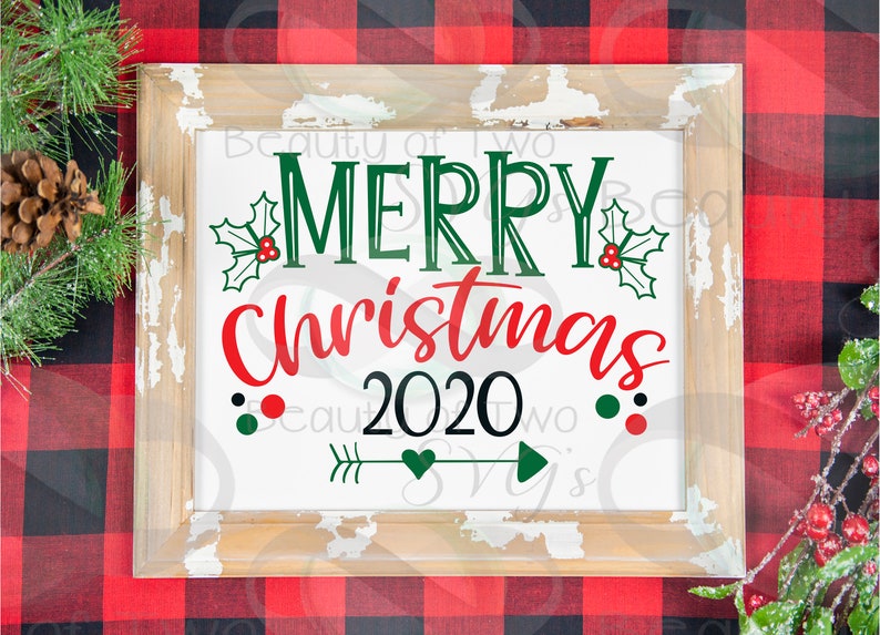 Download Merry Christmas 2020 svg & png Merry Christmas Ornament ...