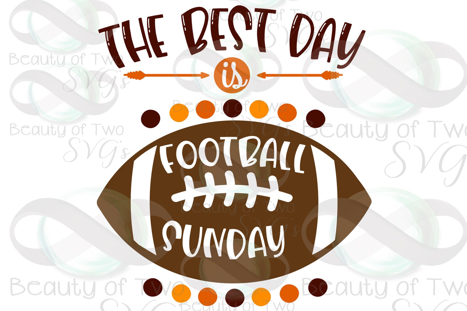 Football Sunday Svg Cut File and Png Football Fall Svg Sign Etsy