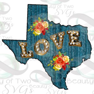 Texas Love Sublimation Design, Texas Proud Sublimation, Texas Sublimation 300 dpi png file, Instant Download, Clipart, Sublimation Download