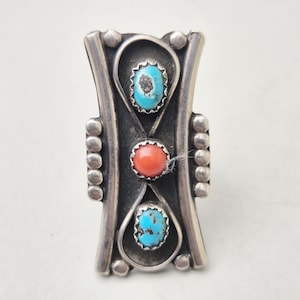 Anello Etnico Uomo Taglie Grandi Anello Da Uomo In Acciaio Inox Con Pietra Turchese Finto Ovale B 399455 - Foto 2