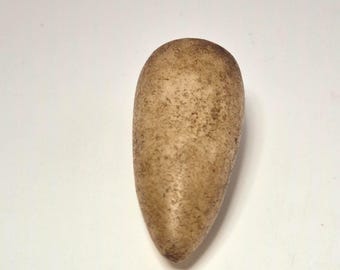 Antique lip plug, Sahara desert find, traditional body jewelry, collector's item 0233