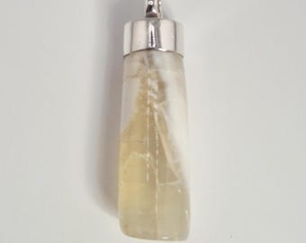 Opalized Belemnite Pendant 925 Silver · Tribal Spirit · Coober Pedy · Fossil Jewelry Jewelry Rush Vintage 1700s