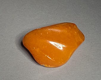 Antique German Amber Brooch • Natural Untreated Butterscotch Amber • Königsberg Wave • Art Deco • Schmuckrausch Vintage 1729