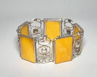 Bracelet Amber Kramer Fischland 835 Silver Vintage 658