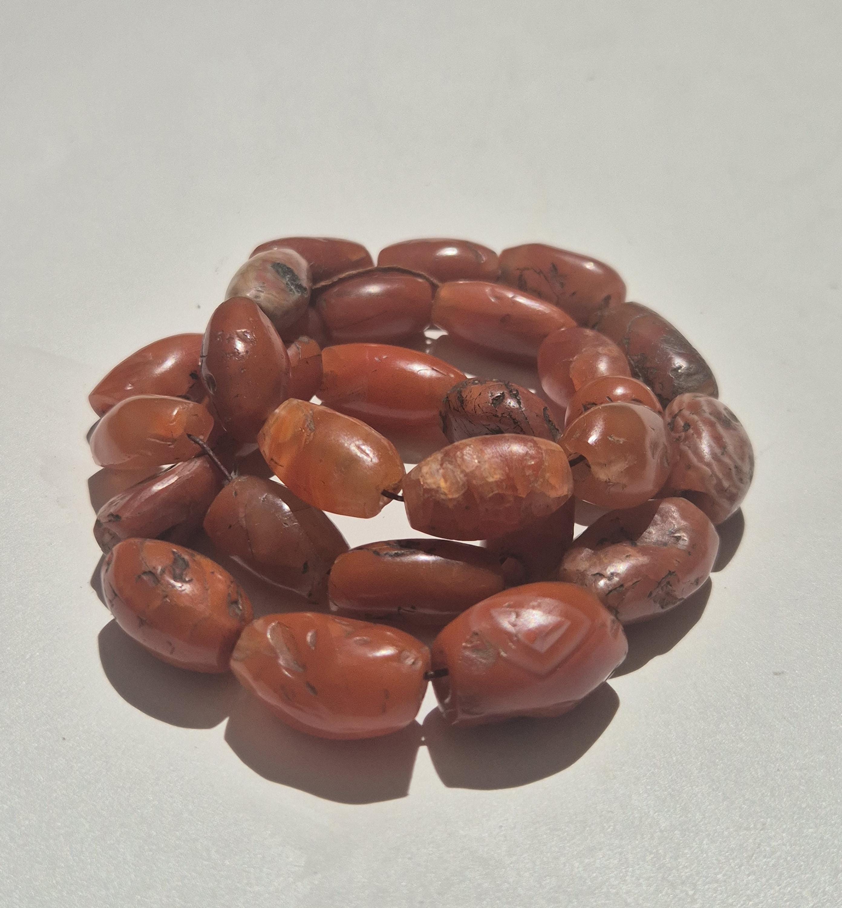チベタン 筒状　西藏老紅玉随 後期ペマラカ藍紅瑪瑙  Pema Raka チベタン 筒状 西藏老紅玉随 後期ペマラカ藍紅瑪瑙 Pema Raka