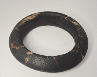 African upper arm ring Hombori stone Mali Kasena Schmuckrausch Vintage 0165