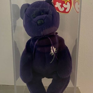 RARE 1st Edition 1997 TY Princess Diana Beanie Baby, Made In China, P.E. Pellots