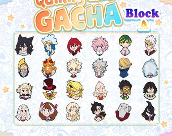 Quirky Mini Pin GACHA - Block A