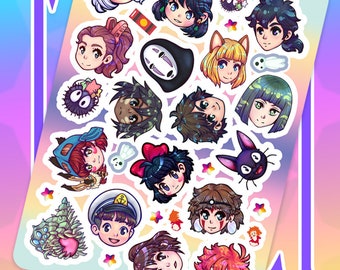 Chock full of Ghibris Sticker Sheet